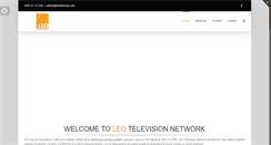 Desktop Screenshot of leotelevision.com